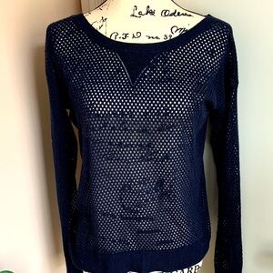 American Eagle Outfitters crochet sweater